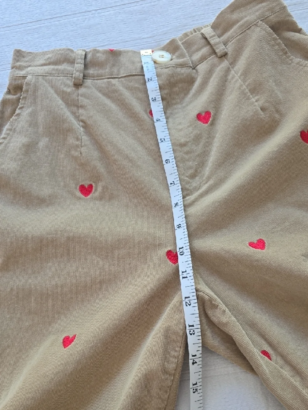 Cider "Uncontrollably In Love" Corduroy Pants Womens Medium (See Measurements) - Picture 8 of 15